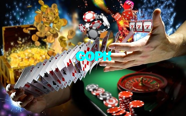 GOPK casino presented on mobile device in Pakistan with slots and live games